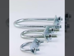 M6 ausgedehnte Verzinkte U-Schraube U-Schraube U-Rohrspange Schraube U-Clip U-Loop CNC-Mechanische Wellen